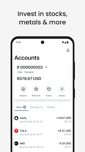 Exness Trade: Online Trading ekran görüntüsü