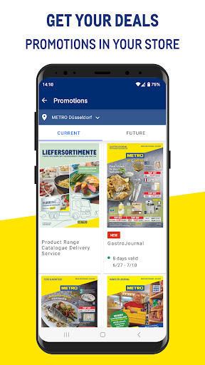 METRO Companion App ekran görüntüsü