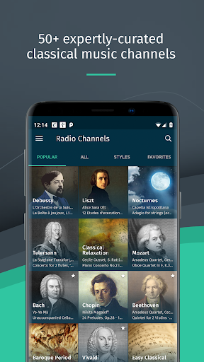 Classical Music Radio ekran görüntüsü