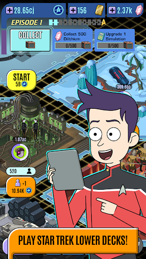 Star Trek Lower Decks Game ekran görüntüsü