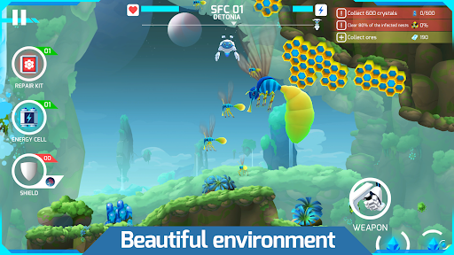 Mike the Planet Miner ekran görüntüsü