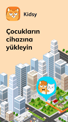 Kidsy: GPS telefon takip ekran görüntüsü