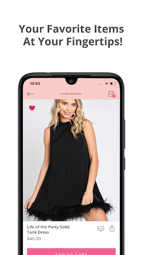 Aveline Boutique ekran görüntüsü