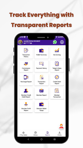 P Pay Wallet ekran görüntüsü