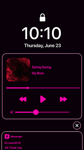 Wow Pink Neon Theme, Icon Pack ekran görüntüsü