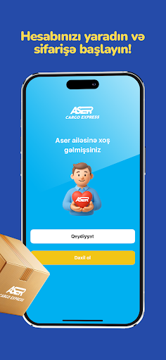 Aser Cargo Express ekran görüntüsü
