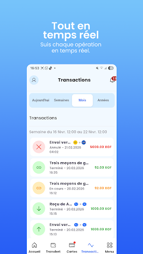 Monniz - Transfert d'argent ekran görüntüsü