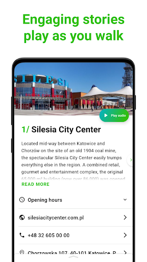 Katowice Tour Guide:SmartGuide ekran görüntüsü