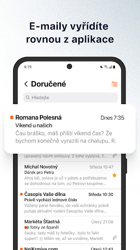 Seznam.cz ekran görüntüsü