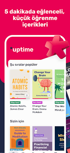 Uptime: Kendinizi geliştirin ekran görüntüsü