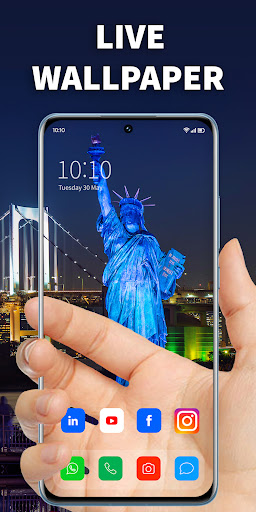 Transparent Wallpaper Live ekran görüntüsü