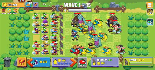 Plants vs Goblins 7 ekran görüntüsü