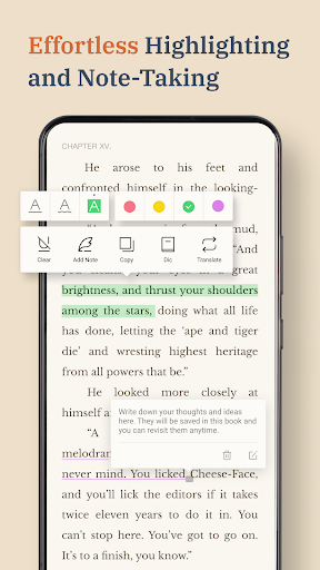 BooxReader: EPUB ebook Reader ekran görüntüsü