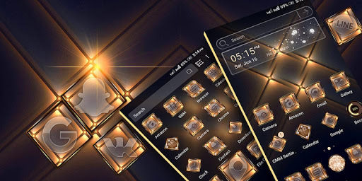 Crystal Light Launcher Theme ekran görüntüsü