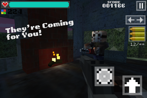 Block Gun 3D: Haunted Hollow ekran görüntüsü