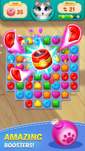 Cat Match - Match 3 Game ekran görüntüsü