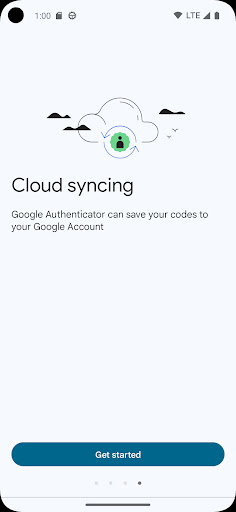 Google Authenticator ekran görüntüsü