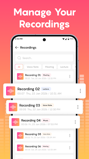 Voice Recorder - Sound Record ekran görüntüsü