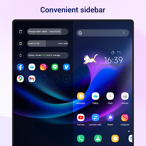 Fold Launcher ekran görüntüsü