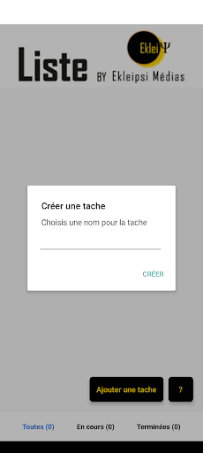 Liste by Ekleipsi Médias ekran görüntüsü