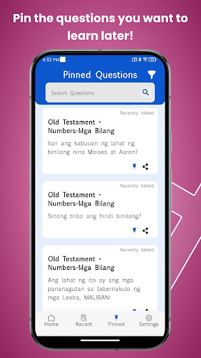Tagalog Bible Quiz ekran görüntüsü