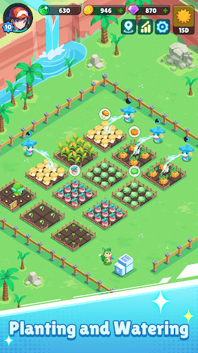 Idle PokePet Farm ekran görüntüsü