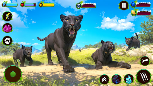 Wild Panther Family Life Games ekran görüntüsü