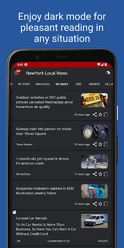 NewYork City Local News ekran görüntüsü