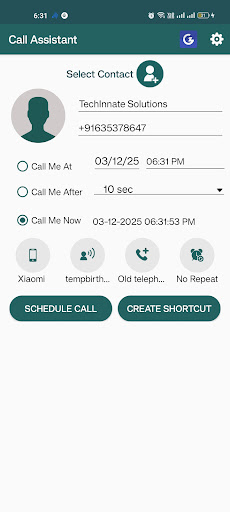 Call Assistant - Fake Call ekran görüntüsü