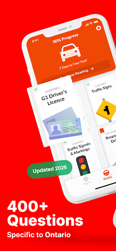 G1 Practice Test Ontario 2026 ekran görüntüsü