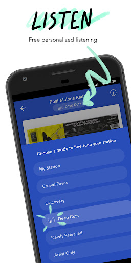 Pandora - Music & Podcasts ekran görüntüsü