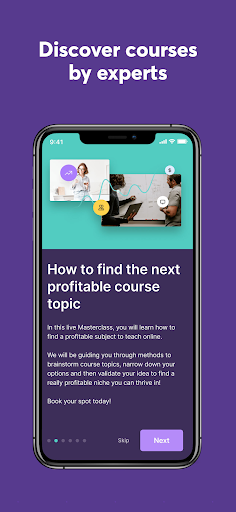 Learnworlds Mobile App Builder ekran görüntüsü