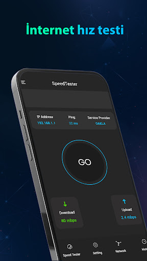 Net Ölçer: İnternet Hız Testi ekran görüntüsü