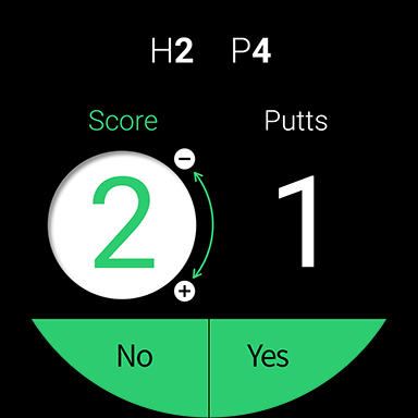 Golfnavi for GalaxyWatch ekran görüntüsü