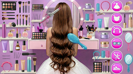 Fashion Girl: Dressup & Hair ekran görüntüsü