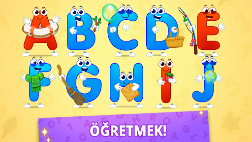 ABC! eğitici çocuk oyunları ekran görüntüsü