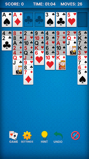 FreeCell Solitaire ekran görüntüsü