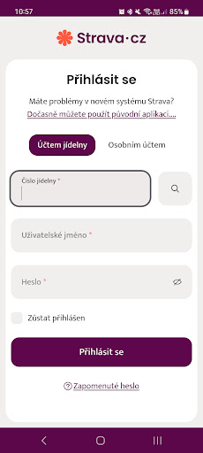 Strava.cz ekran görüntüsü
