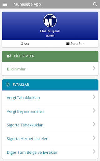 Muhasebe App ekran görüntüsü