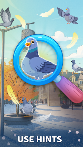 Find The Pigeon Hidden Game ekran görüntüsü