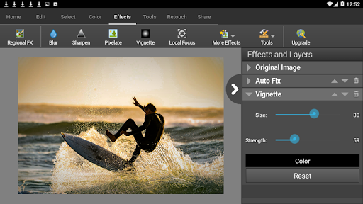 PhotoPad Photo Editor ekran görüntüsü