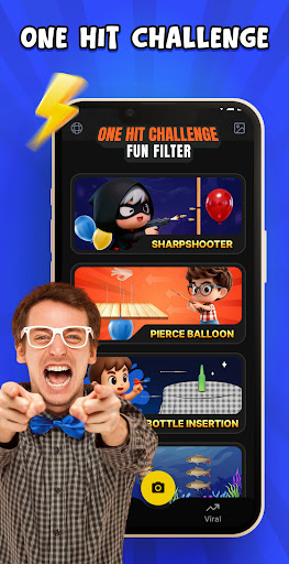 One Hit Challenge: Fun Filter ekran görüntüsü