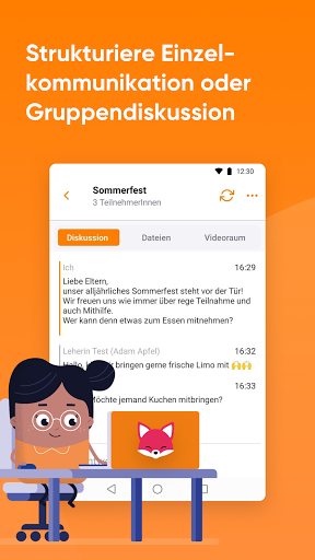 KidsFox - der Kita-Messenger ekran görüntüsü
