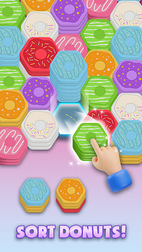 Donut Stack Sort ekran görüntüsü