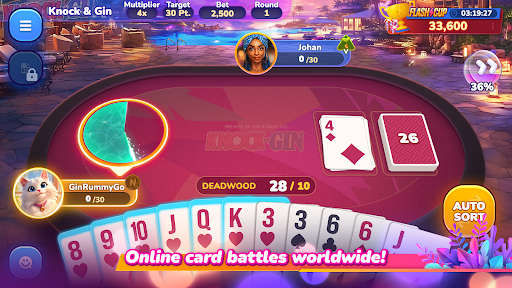 Gin Rummy Go: Card Game Online ekran görüntüsü