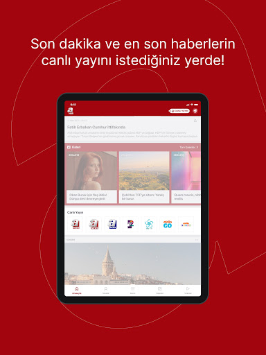 A HABER ekran görüntüsü