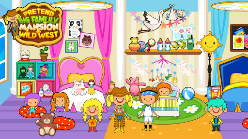 My Pretend Family Mansion ekran görüntüsü