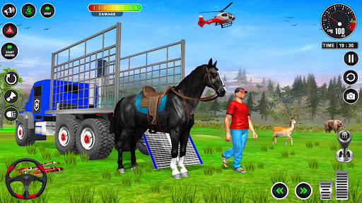 Animal Transport Truck Game 3D ekran görüntüsü