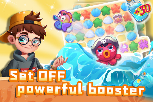 Ocean Crush: Match Puzzle Game ekran görüntüsü