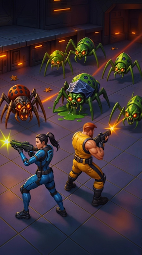 Space Quest: Alien Invasion ekran görüntüsü